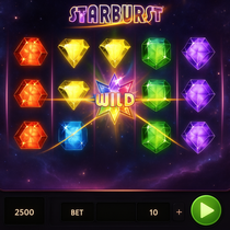 Novibet - Starburst Slot Game - NetEnt Casino