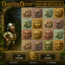 Novibet - Gonzo's Quest - 3D Adventure Slot Lithuania